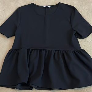 Black EXPRESS baby doll tee